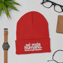 Load image into Gallery viewer, sé más humano. | cuffed beanie