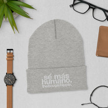 Load image into Gallery viewer, sé más humano. | cuffed beanie
