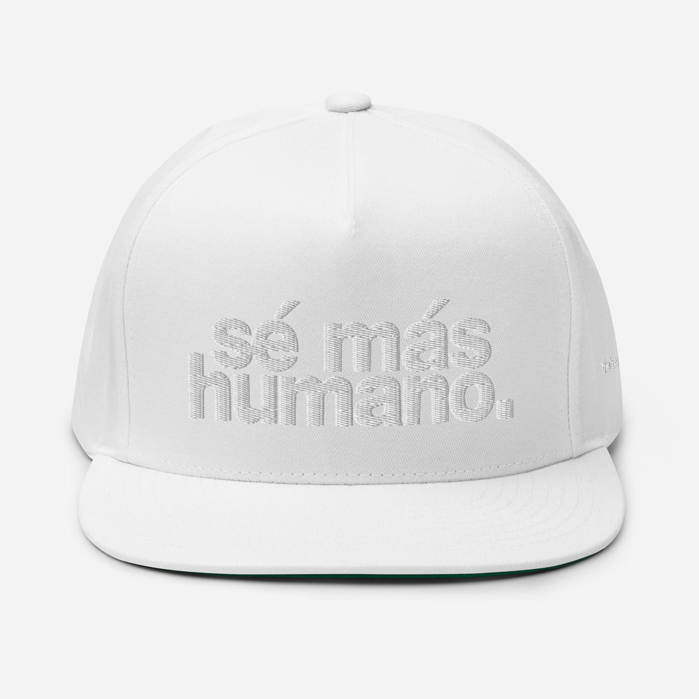 sé más humano. | SIGNATURE snapback